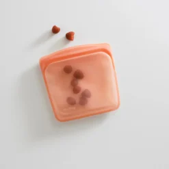 Reusable Silicone Sandwich Bag - 8 Colors -Zero Waste Store stasher coral reusable silicone sandwich bag 8 colors 1139887851 scaled