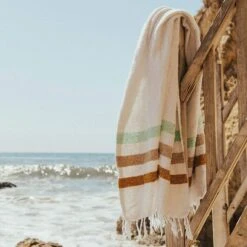 Recycled Beach Throws -Zero Waste Store sundream coffee recycled beach throws 30018373714031