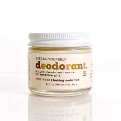 Sensitive Skin Deodorant- 5 Scent Options -Zero Waste Store sustain yourself sensitive skin deodorant 32612745576559