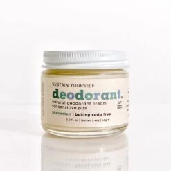 Sensitive Skin Deodorant- 5 Scent Options -Zero Waste Store sustain yourself unscented 2oz sensitive skin deodorant 3 scent options 32612745281647