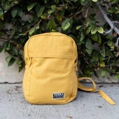 Organic Cotton Canvas Everyday Backpack -Zero Waste Store terra thread organic cotton canvas everyday backpack 59460287889777