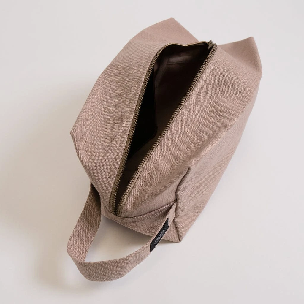 Organic Cotton Canvas Toiletry Bag 12 Organic Cotton Canvas Toiletry Bag - Image 12