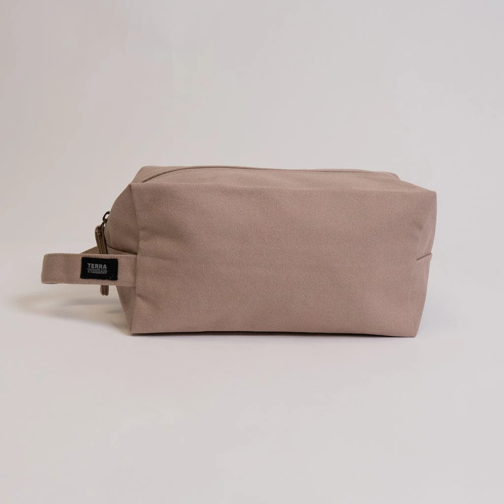 Organic Cotton Canvas Toiletry Bag 13 Organic Cotton Canvas Toiletry Bag - Image 13