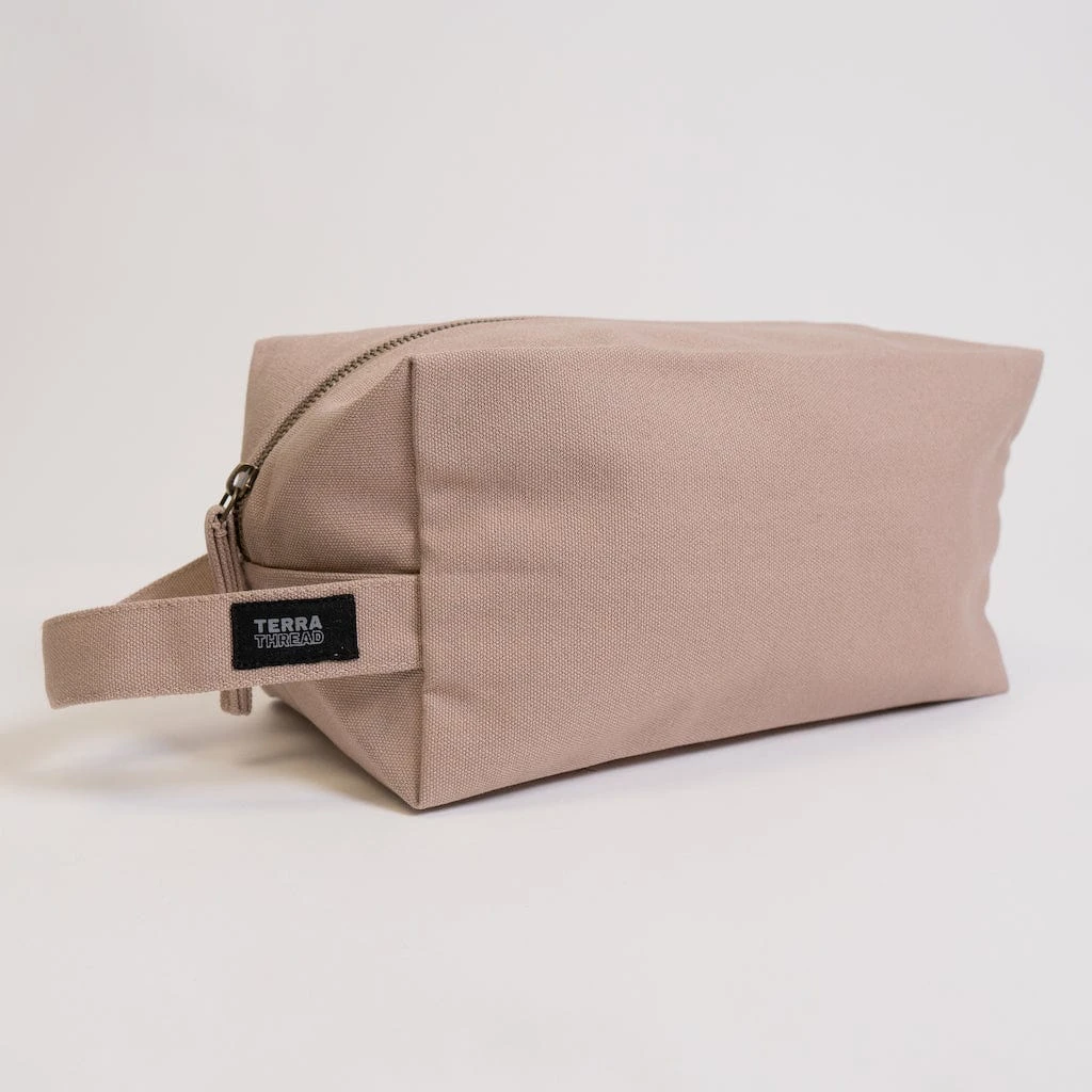Organic Cotton Canvas Toiletry Bag 11 Organic Cotton Canvas Toiletry Bag - Image 11