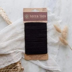 Terra Ties Hair Ties - Biodegradable Hair Ties, Plastic-Free