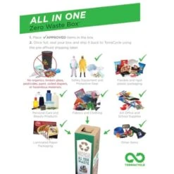 All-in-One Zero Waste Box- TerraCycle, Recycling Box -Zero Waste Store terracycle all in one zero waste box 32680337670255