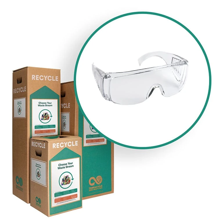 Protective Eyewear Zero Waste Box- TerraCycle, Recycling Box 1 Protective Eyewear Zero Waste Box- TerraCycle, Recycling Box