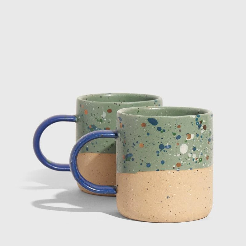 United By Blue 8 Oz. Stoneware Mug Set 6 United By Blue 8 Oz. Stoneware Mug Set - Image 6