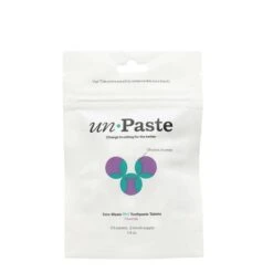 Unpaste Tooth Tabs - Zero Waste Toothpaste - With OR Without Fluoride, Vegan, Compostable