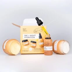 Day + Night Hydration Set 16 Day + Night Hydration Set -Zero Waste Store upcircle beauty day night hydration set 59478051553649