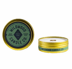 Wildwood Candle, Full Size, 11 Oz & Travel Size, 4oz. -Zero Waste Store wildwood candle co wildwood candle full size 11 oz travel size 4oz 32772047503471