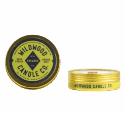 Wildwood Candle, Full Size, 11 Oz & Travel Size, 4oz. -Zero Waste Store wildwood candle co wildwood candle full size 11 oz travel size 4oz 32772047569007