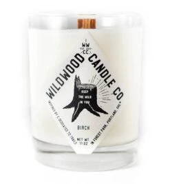 Wildwood Candle, Full Size, 11 Oz & Travel Size, 4oz. -Zero Waste Store wildwood candle co wildwood candle full size 11 oz travel size 4oz 32772047962223