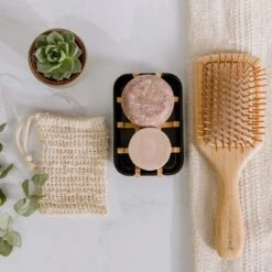Hair Care Super Kit -Zero Waste Store zero waste store driftwood black hair care super kit 31865165840495