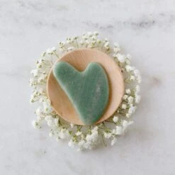 Gua Sha Facial Tool 11 Gua Sha Facial Tool -Zero Waste Store zero waste store gua sha facial lifting tool zero waste skincare plastic free jade or rose quartz 30349176275055