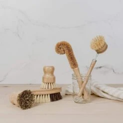 Pot Scrubber - Eco Friendly Scrub Brush, Bamboo, Plastic Free, Compostable -Zero Waste Store zero waste store pot scrubber eco friendly dish scrubber bamboo plastic free compostable 30523206991983