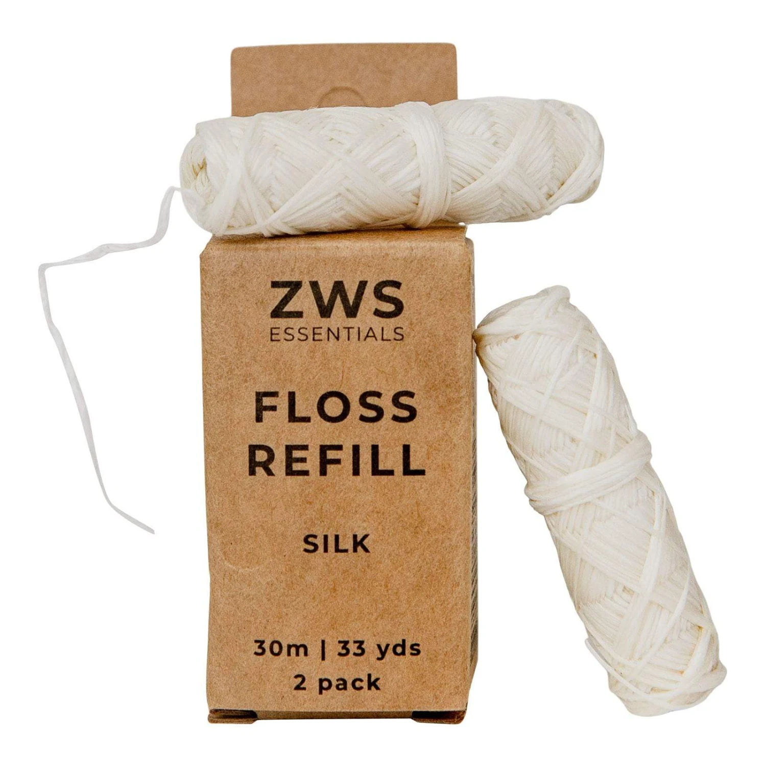 Silk Floss - Zero Waste Dental Floss, 30m, Biodegradable, Refillable 5 Silk Floss - Zero Waste Dental Floss, 30m, Biodegradable, Refillable - Image 5