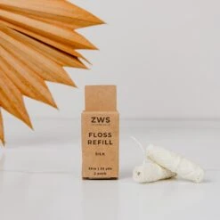 Silk Floss - Zero Waste Dental Floss, 30m, Biodegradable, Refillable 9 Silk Floss - Zero Waste Dental Floss, 30m, Biodegradable, Refillable -Zero Waste Store zero waste store silk floss zero waste dental floss 30m organic biodegradable refillable 30523127038063