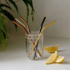 Stainless Steel Straw - Straight, Bent, Or Boba Style