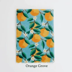 Beeswax Wraps Bundle Of 2 -Zero Waste Store zerowastestore com large orange grove nothing fancy beeswax wraps bundle of 2 31730148343919