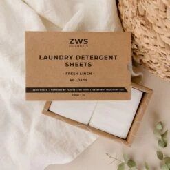 Laundry Detergent Sheets 9 Laundry Detergent Sheets -Zero Waste Store zerowastestore com zws essentials laundry detergent sheets 31075181265007