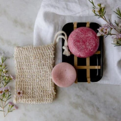 Zero Waste Hair Care Mini Kit -Zero Waste Store zws essentials blossom black soap dish zero waste shower bundle 30932096581743