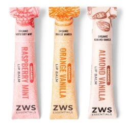 All Natural Lip Balm -Zero Waste Store zws essentials organic trio all natural lip balm 1173564869